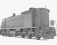 BMZ TEM18V Locomotora diesel Modelo 3D