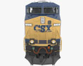CSX ES40DC локомотив 3D модель