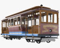 San Francisco Cable Car 3D 모델 