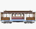 San Francisco Cable Car Modello 3D