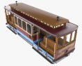 San Francisco Cable Car 3Dモデル