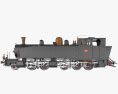 Train des Pignes CP E211 Locomotive 3d model