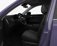 Trumpchi GS5 with HQ interior 2021 3d model seats