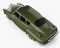 Tucker 48 Torpedo 1948 3D模型 顶视图