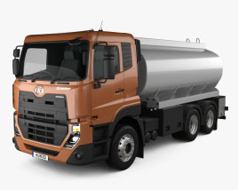 UD-Trucks Quester Tanker Truck 2016 3D model