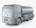 UD Trucks Quester タンクローリー 2016 3Dモデル clay render