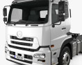 UD Trucks Quon GW 트랙터 트럭 2013 3D 모델 