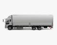 UD-Trucks Quon GW Quester Box Truck 2019 3d model side view