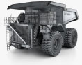 Unit Rig MT5300D AC Dump Truck 2017 3d model wire render