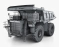 Unit Rig MT4400AC 덤프 트럭 2017 3D 모델  wire render