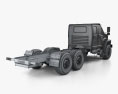 Ural Next 섀시 트럭 2018 3D 모델 