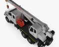 Ural Next Crane Truck 2018 3d model top view