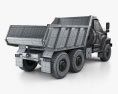 Ural Next Dumper Truck 2018 3d model