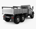 Ural Next Flatbed Truck 2018 Modello 3D vista posteriore