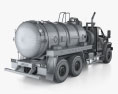 Ural Next Tanker Truck with HQ interior 2015 Modelo 3d