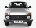 Lada Niva 4x4 2131 2014 3D 모델  front view