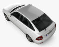 Lada Priora 2172 Хэтчбек 2014 3D модель top view