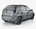 Lada Kalina (1119) hatchback 2014 Modello 3D