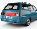 VAZ Lada 2111 wagon 1995 3d model