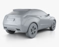 Lada XRAY 2015 Konzept 3D-Modell