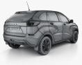 VAZ Lada XRAY 2018 3D модель