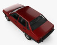 VAZ Lada 21099 2011 3D模型 顶视图