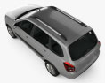 VAZ Lada Granta wagon 2024 3D модель top view