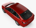 VAZ Lada Granta liftback 2022 3d model top view