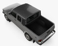 VAZ Lada Niva 4x4 2329 Pickup 2021 3D模型 顶视图