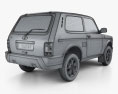 VAZ Lada Niva 4x4 (21214-57) Urban 2022 Modello 3D