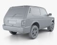 VAZ Lada Niva 4x4 (21214-57) Urban 2022 3D модель