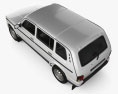 VAZ Lada Niva 4x4 (2131) Urban 2022 3d model top view