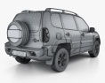 VAZ Lada Niva Travel 2024 3Dモデル