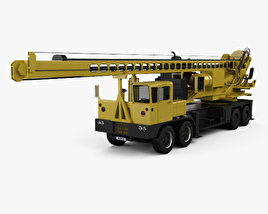VDC Drill Rig Truck 2015 3D model