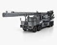 VDC Drill Rig Truck 2015 3D模型 wire render