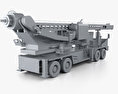VDC Drill Rig Truck 2015 3D модель