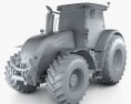 Valtra Serie S Tractor 2019 3d model clay render