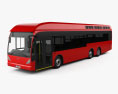 Van Hool A330 Hydrogen Fuel Cell bus 2012 3d model