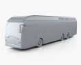 Van Hool A330 Hydrogen Fuel Cell bus 2012 3d model clay render