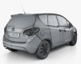 Vauxhall Meriva 2015 3D 모델 