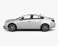 Vauxhall Insignia hatchback 2012 Modelo 3D vista lateral