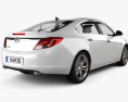 Vauxhall Insignia ハッチバック 2012 3Dモデル