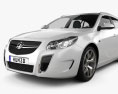 Vauxhall Insignia VXR Sports Tourer 2012 3D модель