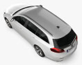Vauxhall Insignia VXR Sports Tourer 2012 3D模型 顶视图