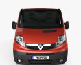 Vauxhall Vivaro Furgoneta 2014 Modelo 3D vista frontal
