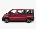 Vauxhall Vivaro Passenger Van 2014 3D模型 侧视图