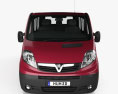 Vauxhall Vivaro Passenger Van 2014 3D模型 正面图