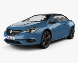 3D model of Vauxhall Cascada 2016
