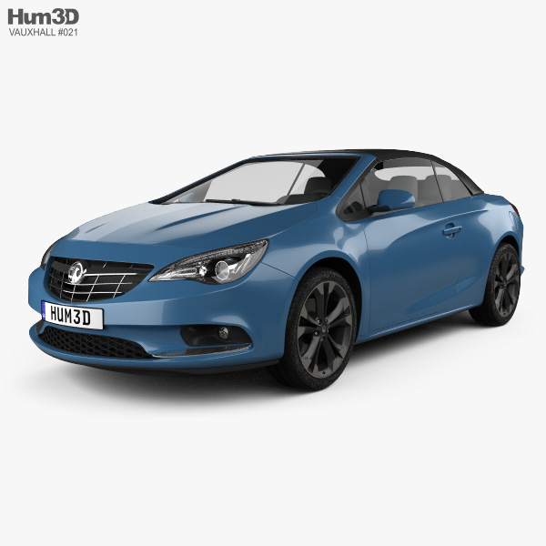 Vauxhall Cascada 2016 3D model