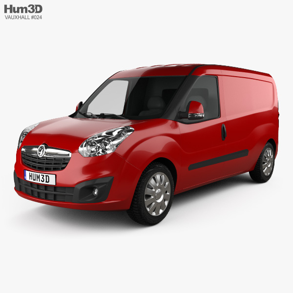 Vauxhall Combo Panel Van L2H1 2014 3D model